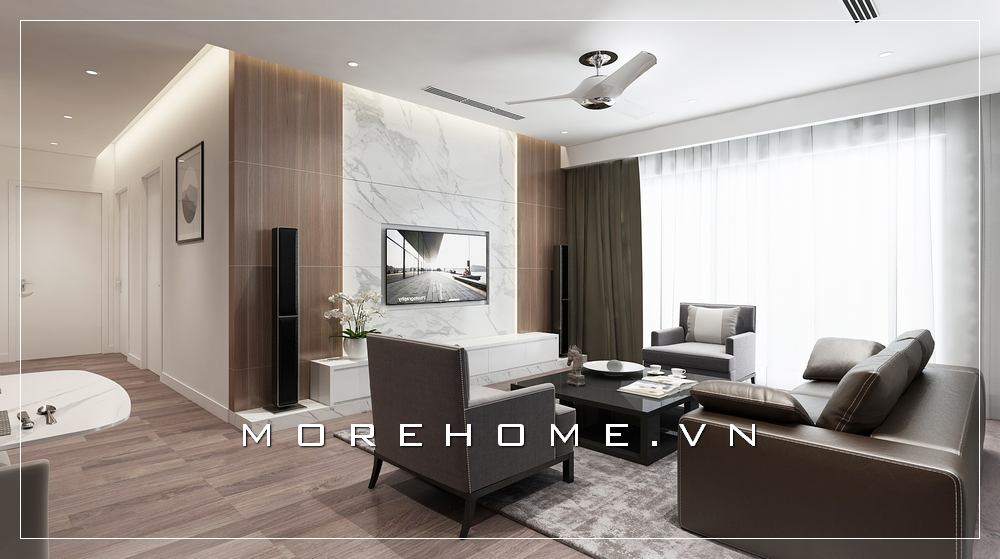 Đón nhận các mẫu nội thất chung cư tuyệt vời| Design by MoreHome