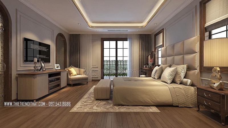 Ấn tượng với collection 19 mẫu thiết kế phòng ngủ master căn hộ thời thượng