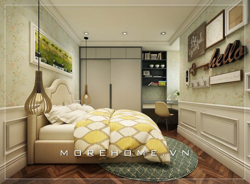 +21 Idea Thiết kế nội thất chung cư 43m2 ở Tp.HCM bất ngờ với không gian nhỏ sang trọng