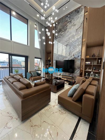 * Sofa hiện đại đẳng cấp cho phòng khách.