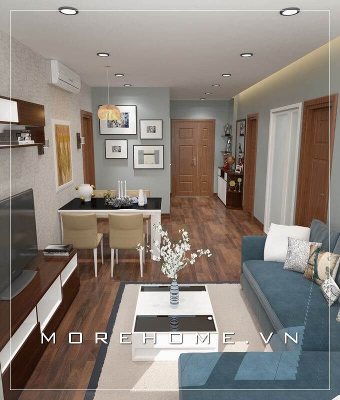 # 18 Mẫu thiết kế nội thất chung cư hiện đại độc đáo năm 2022 - 2025 - MOREHOME