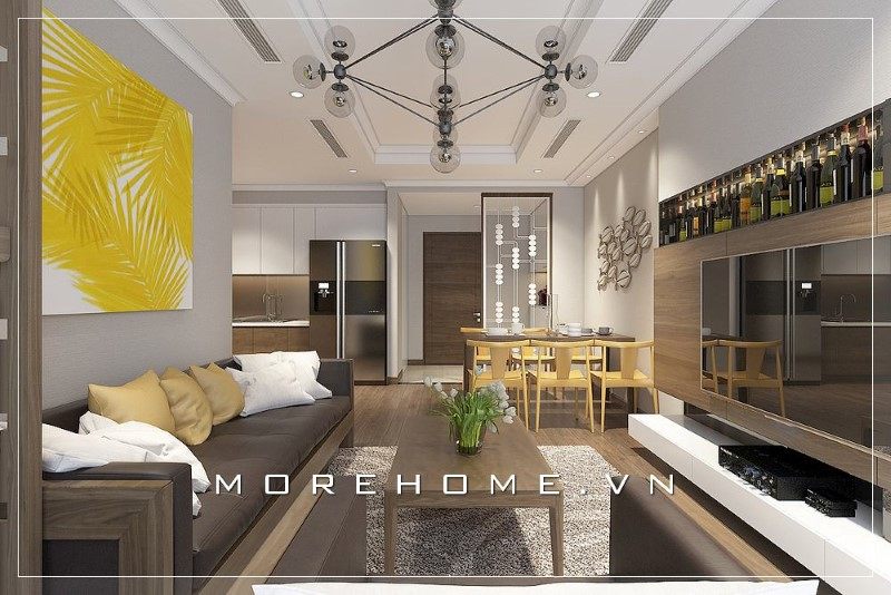 Bộ sofa đẹp mang tới sự thoải mái, tiện nghi khi sử dụng.
