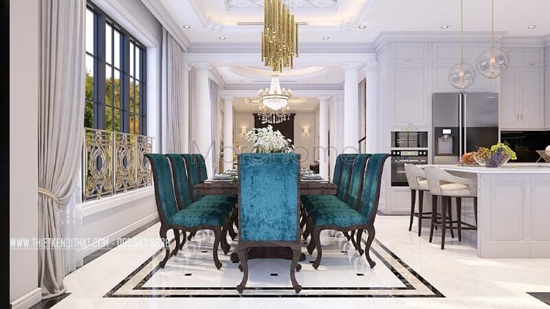 .
Morehome đã thiết kế và sản xuất một mẫu bàn ăn biệt thự cao cấp. Nếu bạn muốn sở hữu bộ bàn ghế ăn này, hãy liên hệ số 097.543.8686 để được tư vấn và báo giá ngay.